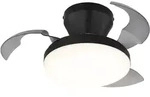 LED Deckenventilator Deckenlampe Wohnzimmer Dimmer CCT Fernbedienung D 38 cm