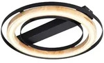 Deckenlampe Deckenleuchte Wohnzimmerlampe natur Bambuslampe dimmbar LED D 46 cm