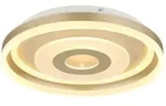 LED Deckenleuchte Deckenlampe Wohnzimmerlampe Glas champagnerfarben matt D 40 cm