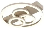 LED Deckenlampe Deckenleuchte dimmbar Memoryfunktion sandfarben CCT L 35 cm