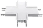 LED Einbauleuchte Einbaustrahler Deckenleuchte X-Form Silber Aluminium L 25,5 cm
