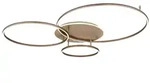 LED Deckenleuchte Deckenlampe Wohnzimmerlampe Dimmbar Champagner Metall L&auml;nge...