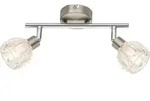 LED Decken Leuchte Schlaf G&auml;ste Zimmer Kristall Glas Balken Spot Lampe verstellbar