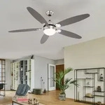 Deckenventilator Deckenlampe Vor R&uuml;cklauf 3 Stufen Zugschalter Wohnzimmerlampe,