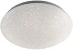 LED Deckenleuchte Deckenlampe Wohnzimmerlampe Stahl wei&szlig; Sterneneffekt Farbwechsler