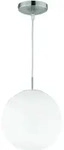 LED Party H&auml;nge Leuchte Disco Kugel Decken Lampe Glas Farbwechsel Beleuchtung bunt