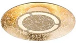 LED Deckenleuchte gold Wohnzimmerleuchte Esszimmerlampe, wei&szlig; patiniert, 12W 960lm