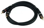 HighEnd Soundkabel Audiokabel 2x2 Cinch rot wei&szlig; 0,9m Kabel CC-9 30209356