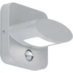 LED Wand Lampe ALU Spot Garten Bewegungsmelder Terrassen DOWN Leuchte silber...