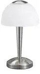 Charmante 4,5W LED Tischleuchte Hobbyzimmer Touch Nickel matt TRIO 529990107