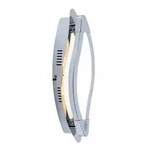 Design 6,5 W LED Wand Lampe Lobby Hotelzimmer Leuchte Chrom schaltbar WOFI