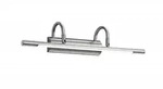 Moderne 8W LED Wandleuchte Esszimmer Nickel matt Metall Licht TRIO 225210107