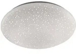 Deckenleuchte Deckenlampe Schlafzimmerlampe wei&szlig; LED Sternenhimmeleffekt D 39 cm