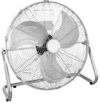 Standventilator Standl&uuml;fter Ventilator K&uuml;hler 3 einstellbare Leistungsstufen Chrom,