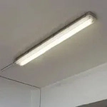 LED Wannen Decken R&ouml;hren Lampe Lager Hallen Feucht Raum Garagen Leuchte 126 cm VTAC