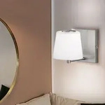 Wandleuchte Wandlampe Touchdimmer Esszimmerleuchte Akku USB Dimmer 3 Stufen, Metall