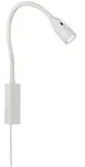 Wandleuchte Wandlampe Flexo-Spot LED Leselampe Schlafzimmerleuchte Dimmbar Wei&szlig;