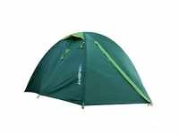 2 Personen Zelt Kuppelzelt grün Campingzelt Trekkingzelt, Durawrap-Stäbe,