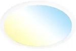Aufbau Panel LED Deckenlampe dimmbar mit Fernbedienung Deckenleuchte wei&szlig;, 22W