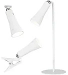 LED Klemmstrahler Tischleuchte Akku Schreibtischlampe dimmbar Wandleuchte