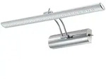 LED Wand Leuchte Lampe Metall Chrom Spot Beweglich Schalter Wohn Schlaf Zimmer