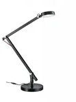Moderne 4,5W LED Tischleuchte B&uuml;ro Schalter Schwarz Licht Lampe TRIO 527920102