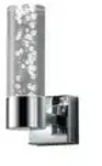 H&uuml;bsche 3,2W LED Wandleuchte Esszimmer Chrom Metall Licht Lampe TRIO 282410106
