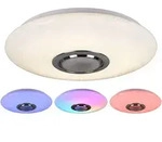 Deckenlampe Wohnzimmerlampe dimmbar Nachtlicht RGB LED Fernbedienung Bluetooth