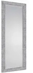 Wandspiegel Ganzk&ouml;rperspiegel Spiegel schwarz-chrom Ankleidespiegel H 150 cm