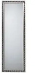 Wandspiegel H&auml;ngespiegel Ganzk&ouml;rperspiegel Holz silber antik Flurspiegel H 150cm