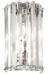 Wandlampe Leuchte Kristalllampe LED Wohnzimmerleuchte chrom Schlafzimmerlampe