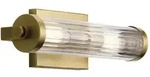Wandlampe Wandleuchte Badezimmerleuchte Feuchtraum Glas IP44 2x E14 H 40,7 cm