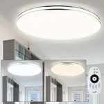 LED Decken Leuchte Wohn Ess Zimmer Lampe rund dimmbar FERNBEDIENUNG Globo 48388-48