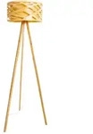 Stehleuchte Standlampe Wohnzimmerleuchte Schlafzimmerlampe Bambus H 148 cm