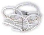 Deckenleuchte Deckenlampe Designleuchte LED 3-Stufen Dimmer Metall D 57 cm