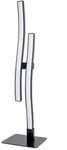 Tischleuchte Beistelllampe Schreibtischlampe LED Metall Schwarz Designlampe