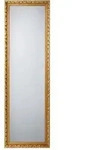 Wandspiegel Holzspiegel Ganzk&ouml;rperspiegel Barock goldfarben Flurspiegel H 150 cm