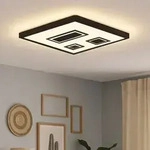 Deckenlampe mit Hintergrundbeleuchtung LED Deckenleuchte Wohnzimmerlampe