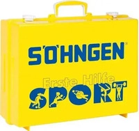 Soehngen Erste-Hilfe-Koffer Multisport nach DIN 13157, inkl. Wandhalterung