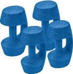 BECO AquaHantel BEbell M, leicht, blau, Paar