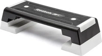 REEBOK Step professional inkl. DVD, schwarz-wei&szlig;, SALE