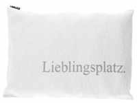 David Fussenegger Kissenhülle Silvretta Lieblingsplatz 60x40 cm rauch