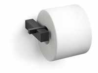 Zack Carvo Toilettenpapierhalter Edelstahl pulverbeschichtet schwarz