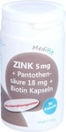 PZN-DE 13418959, Apofit Zink 5 mg + Pantothens&auml;ure 18 mg + Biotin 90 Kapseln - Zur