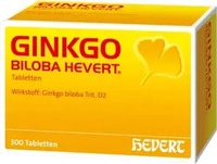 PZN-DE 03816179, Ginkgo Biloba Hevert 300 Tabletten - Hom&ouml;opathisches Arzneimittel,