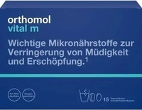 PZN-DE 01319784, Orthomol Vital M 15 Granulat und Kapseln 1 Kombipackung - Wichtige