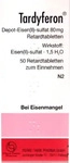 PZN-DE 02494035, Tardyferon Retardtabletten 50 St&uuml;ck - Bei Eisenmangel, Grundpreis: