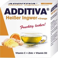 PZN-DE 10627562, Additiva Hei&szlig;er Ingwer + Orange 120 G Pulver - Zur