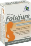 PZN-DE 10547716, Avitale Fols&auml;ure 400 Plus B12 + Jod 120 Tabletten - Bei