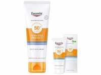 Beiersdorf AG Eucerin Eucerin Sun Sensitive Protect Face LSF 50+ 50 ml + gratis...